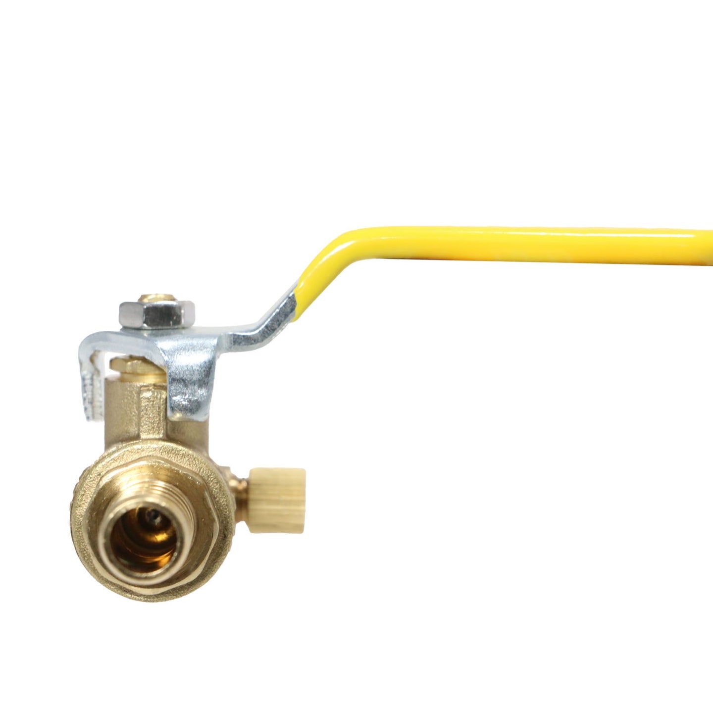 1/2 inch PEX-B Barb Crimp Ball Valve With Drain