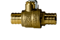3/4 Inch PEX-B Barb Crimp Ball Valve