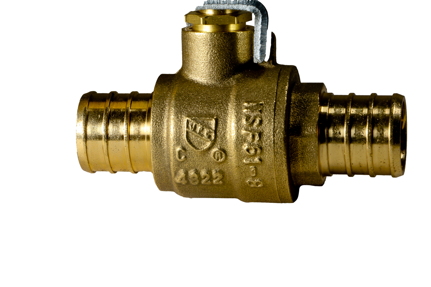 3/4 Inch PEX-B Barb Crimp Ball Valve