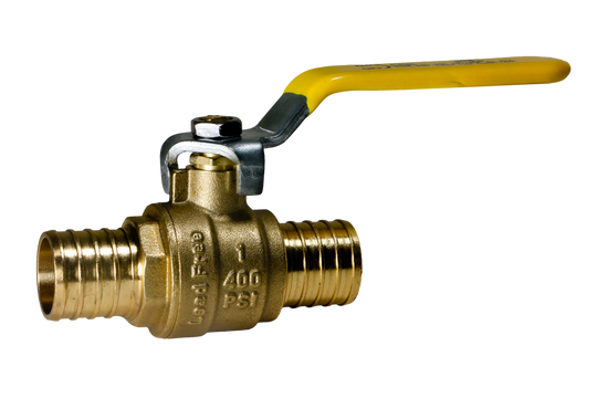 1 Inch PEX-B Barb Crimp Ball Valve