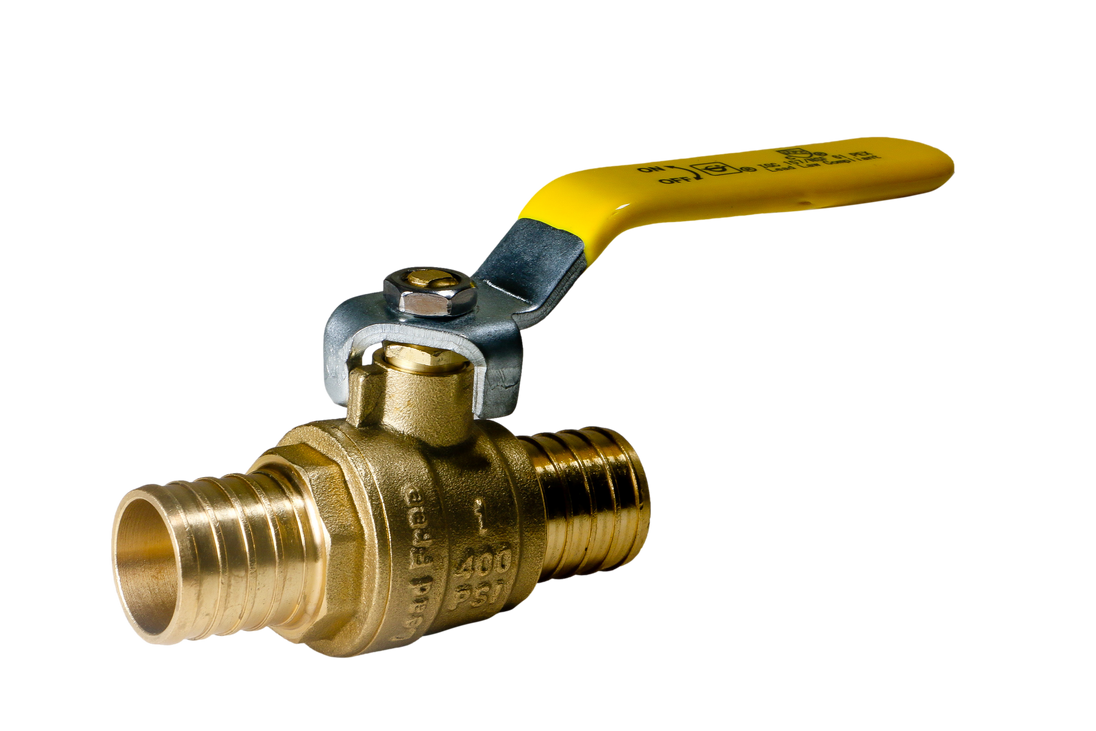 1 Inch PEX-B Barb Crimp Ball Valve
