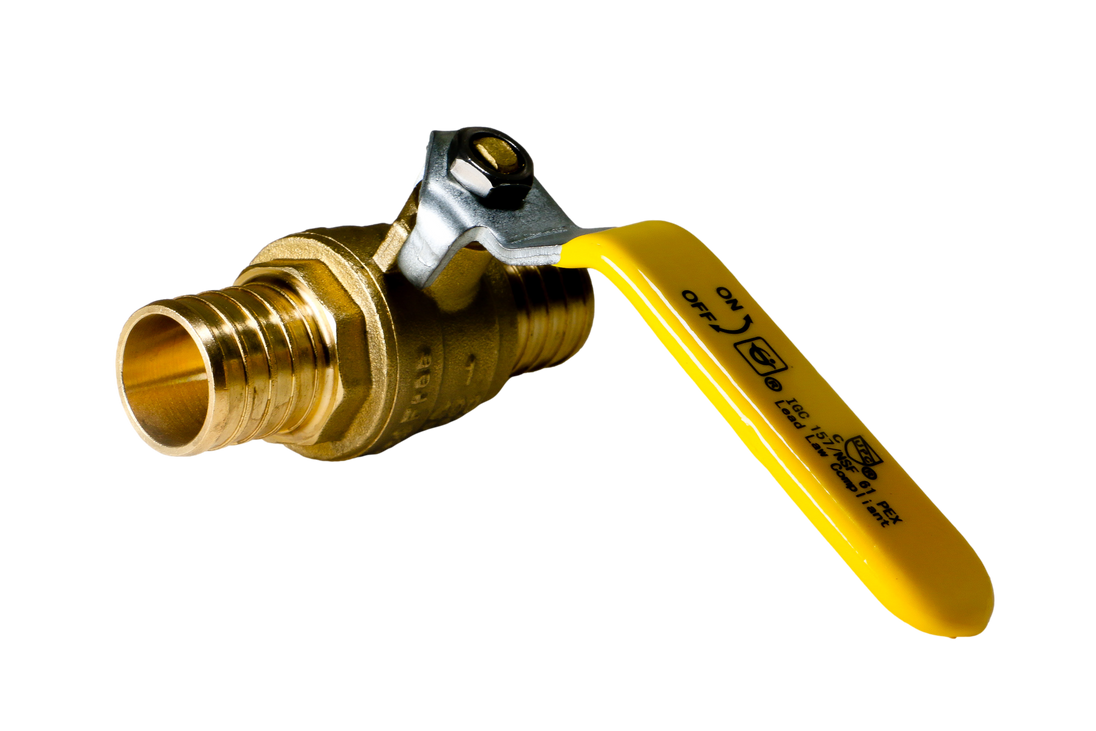 1 Inch PEX-B Barb Crimp Ball Valve