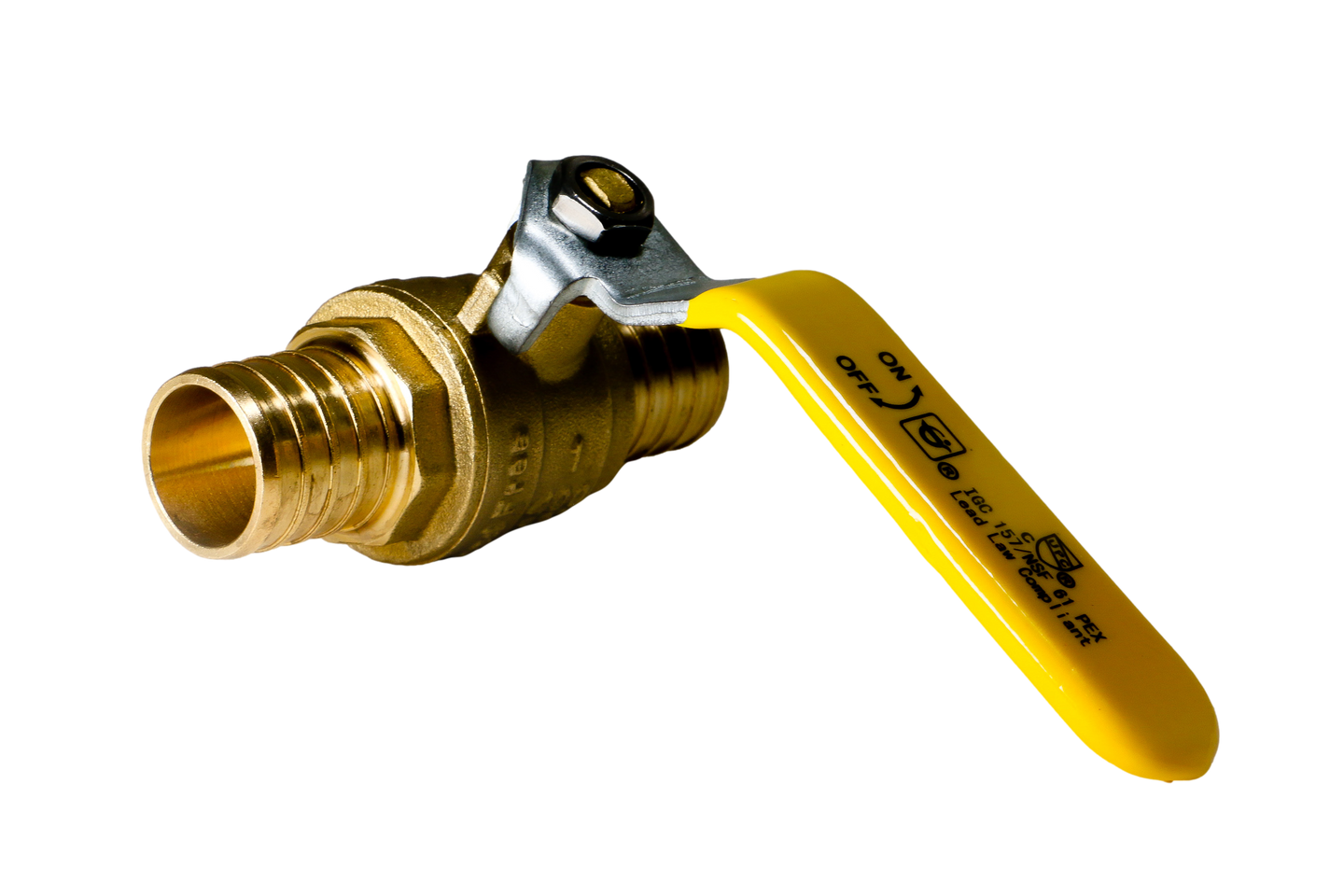 1 Inch PEX-B Barb Crimp Ball Valve