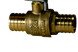 1 Inch PEX-B Barb Crimp Ball Valve