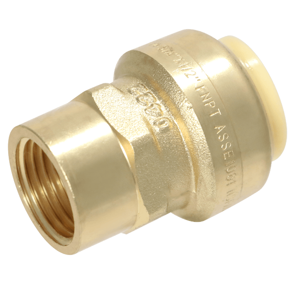 3/4 Inch Push-to-Connect x 1/2 inch Female Adapter