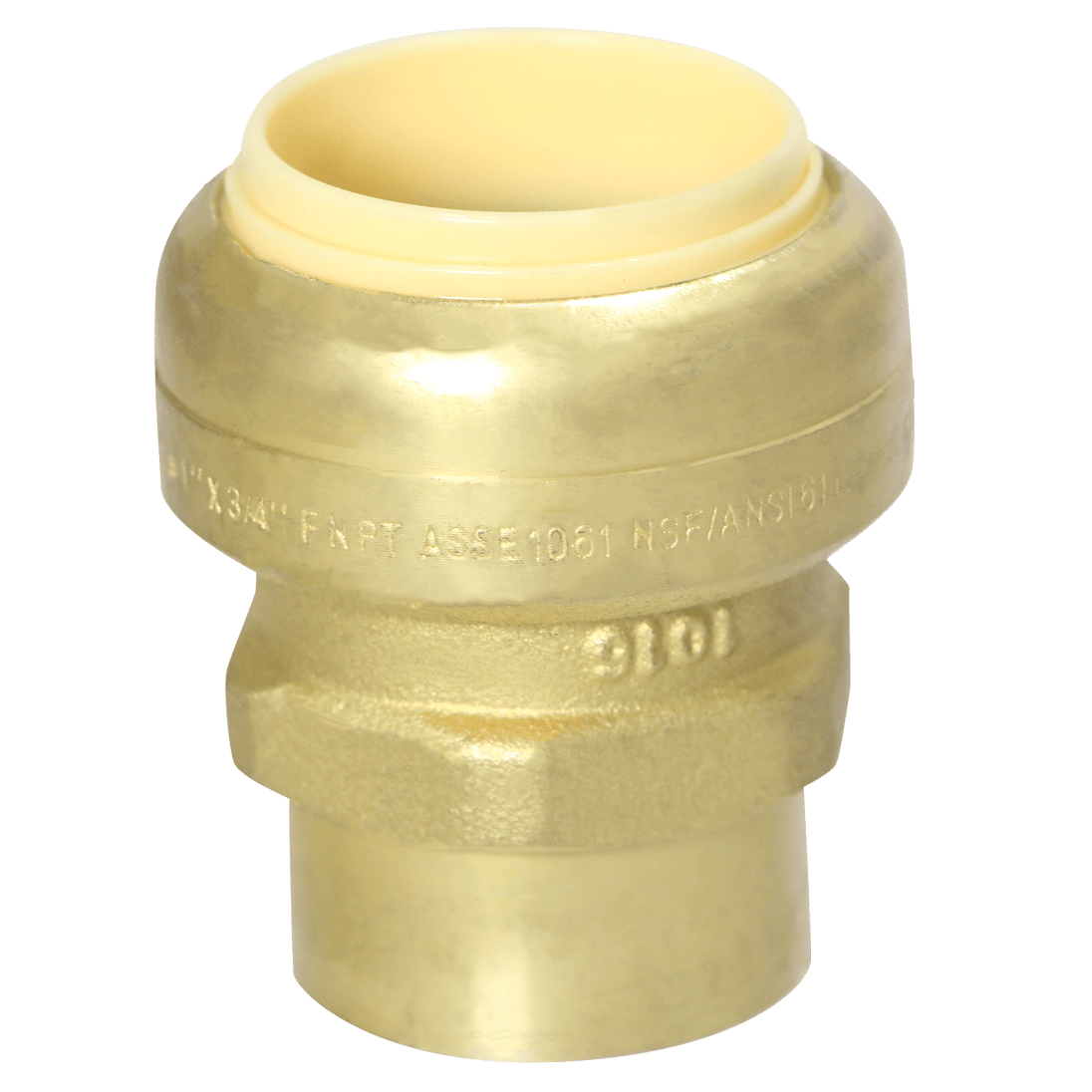 1 inch Push-to-Connect x 3/4 inch Female Adapter