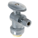 Push-to-Connect 1/2 x 1/4 inch Compression Angle Stop Valve