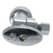 Push-to-Connect 1/2 x 1/4 inch Compression Angle Stop Valve