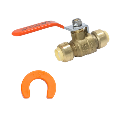  Measuring Push Fit 3/4" x 3/4" Ball Valve Specifically Push Fit Ball Valve