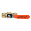 Push-to-Connect 1/2 Inch x 1/2 Inch Ball Valve