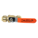 Push-to-Connect 1/2 Inch x 1/2 Inch Ball Valve