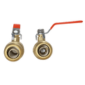 Push-to-Connect 1 Inch x 1 Inch Ball Valve
