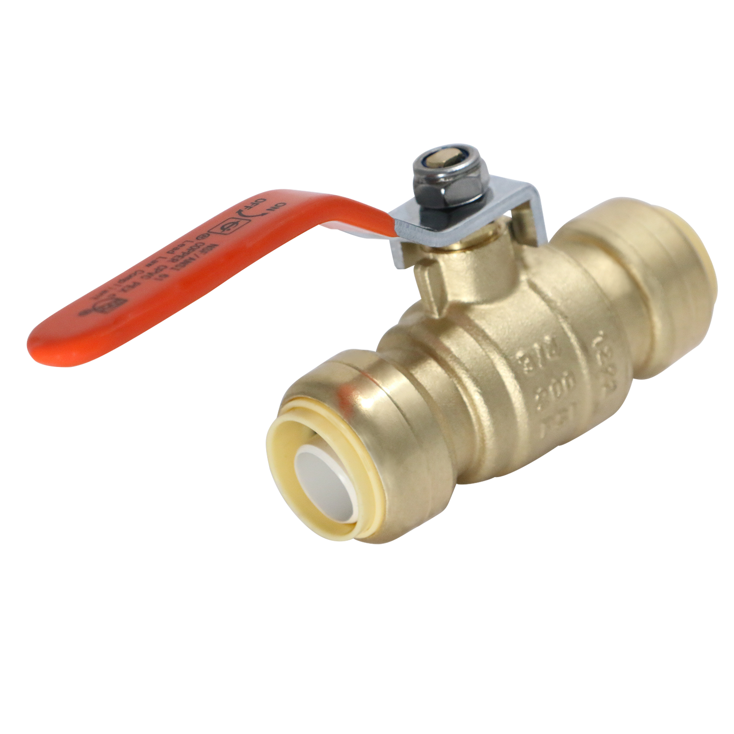 Push-to-Connect 3/4 Inch x 3/4 Inch Ball Valve