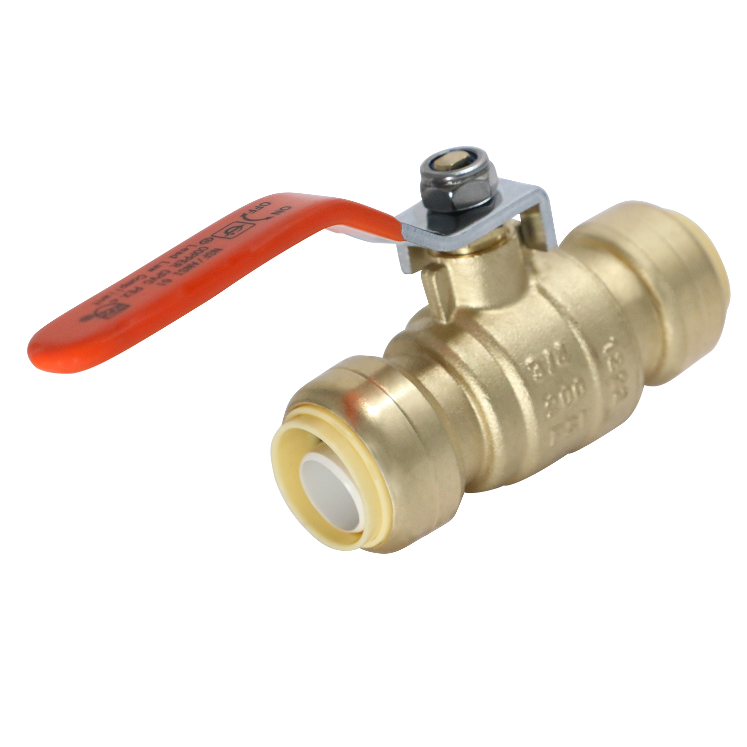 Push-to-Connect 3/4 Inch x 3/4 Inch Ball Valve