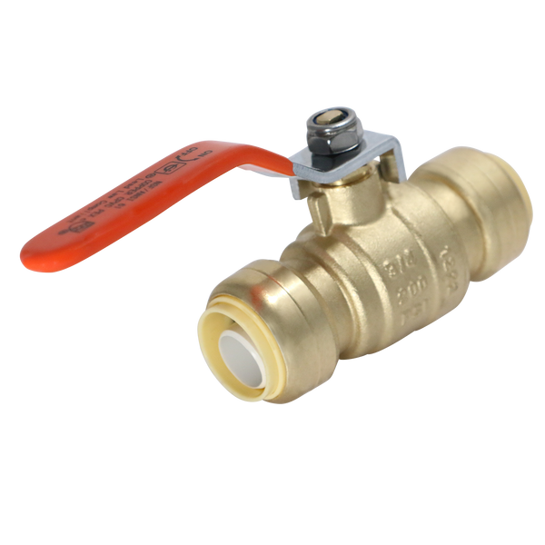 Push-to-Connect 3/4 Inch x 3/4 Inch Ball Valve