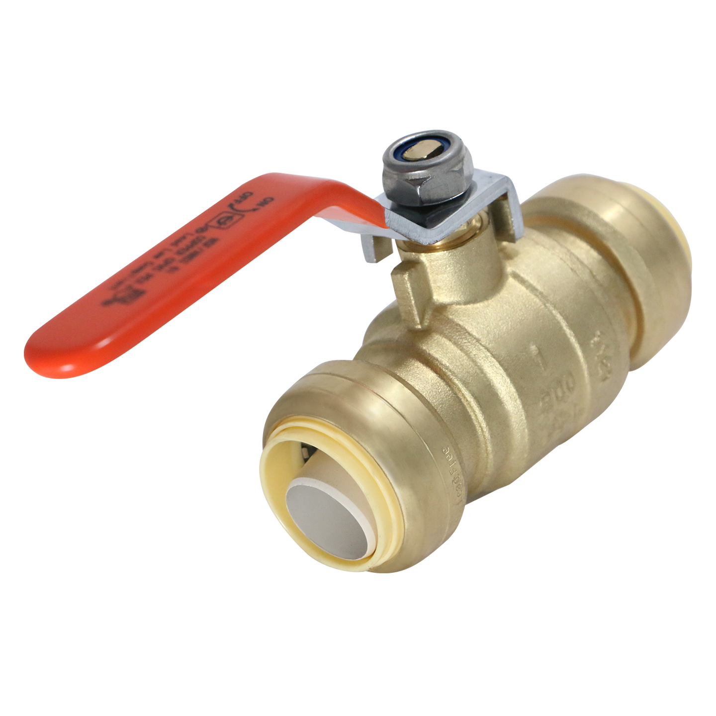 Push-to-Connect 1 Inch x 1 Inch Ball Valve
