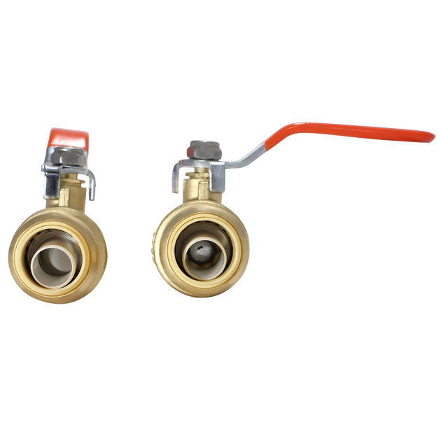 Push-to-Connect 3/4 Inch x 3/4 Inch Ball Valve
