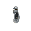 3/8 Compression x 3/8 Compression x 1/2 inch Push-to-Connect Dual Straight Valve