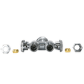 3/8 Compression x 3/8 Compression x 1/2 inch Push-to-Connect Dual Straight Valve