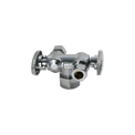3/8 Inch OD Compression x 3/8 Inch OD Compression x 5/8 Inch OD Compression Dual Angle Valve