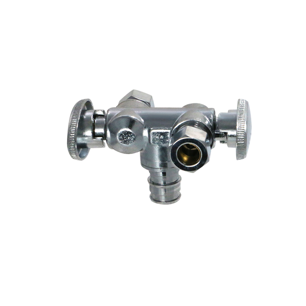 1/2 Inch Pex-A Expansion Dual OD Compression Angle Valve