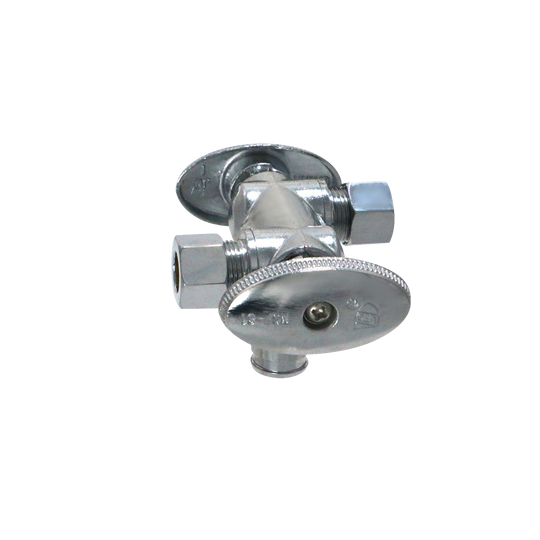 1/2 Inch Pex-A Expansion Dual OD Compression Angle Valve