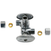 3/8 Inch OD Compression x 3/8 Inch OD Compression x 1/2 Inch Pex Dual Angle Valve