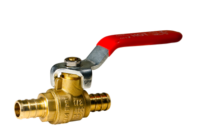  Measuring Pex Barb Crimp 1/2" X 1/2" Ball Valve Cold(Blue) Specifically 