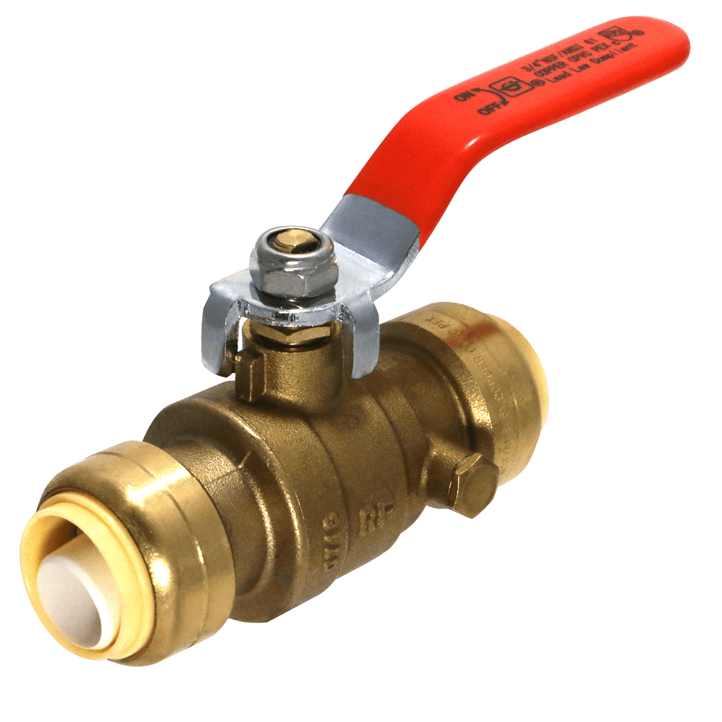 3/4 inch Push-to-Connect Ball Valve with Drain