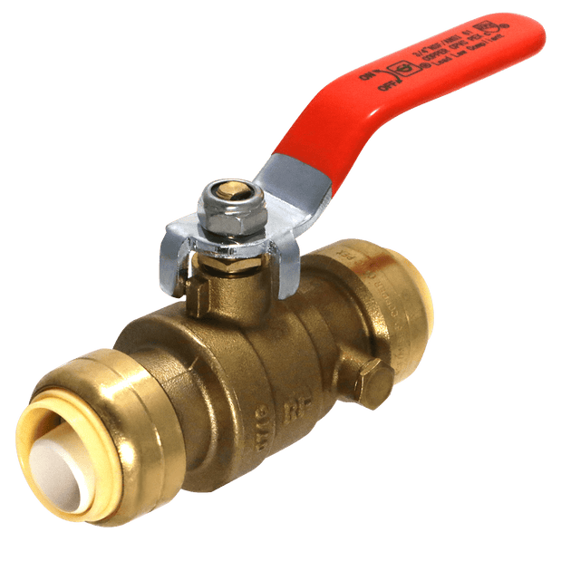 3/4 inch Push-to-Connect Ball Valve with Drain