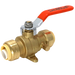 3/4 Inch Push-to-Connect Ball Valve with Drain and Drop Ear