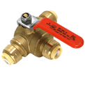 1/2 inch Push-to-Connect Tee Valve