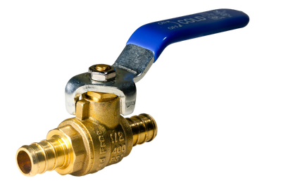  Measuring Pex Barb Crimp 1/2" X 1/2" Ball Valve Cold(Blue) Specifically 