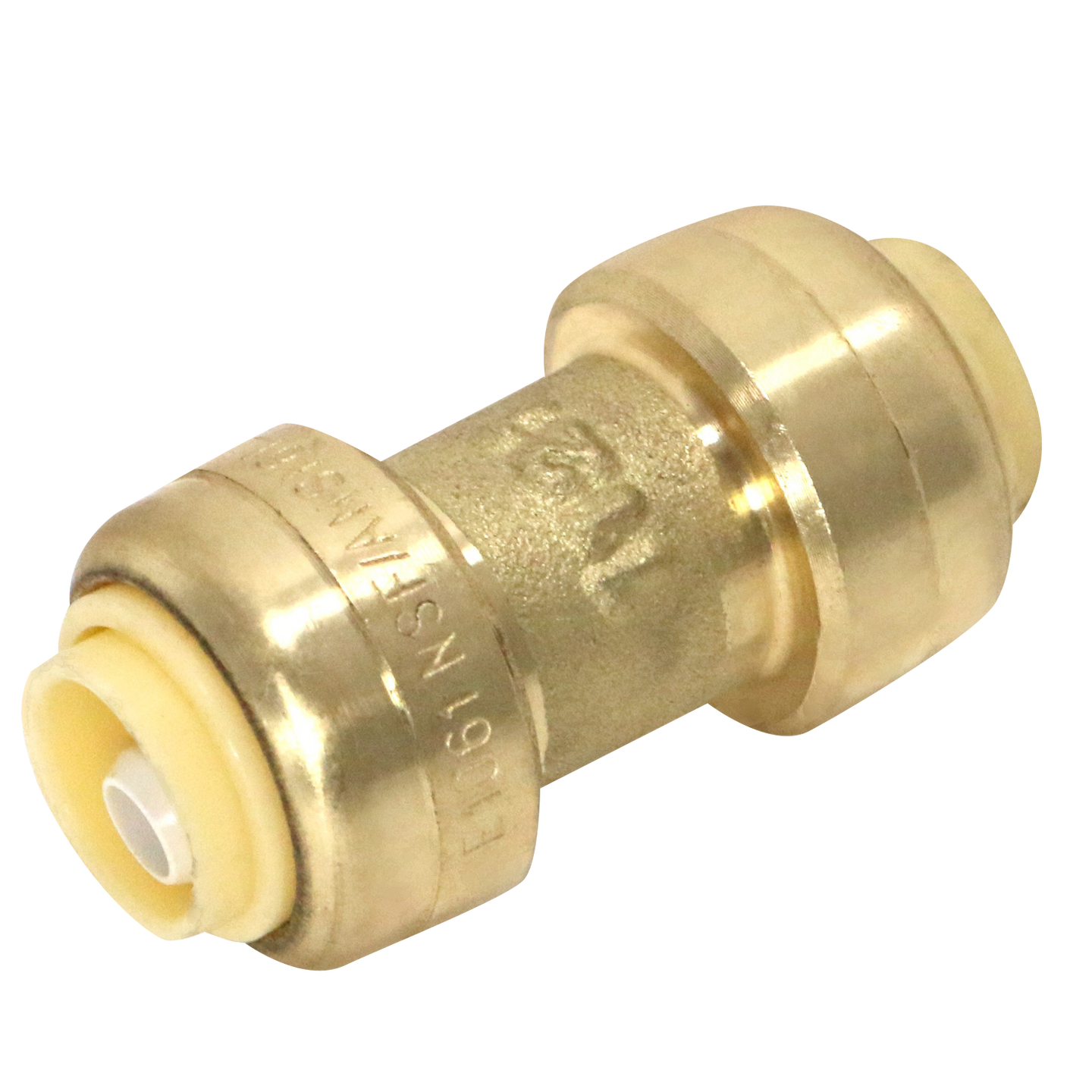 Push-to-Connect 1/4 Inch x 1/4 Inch Coupling