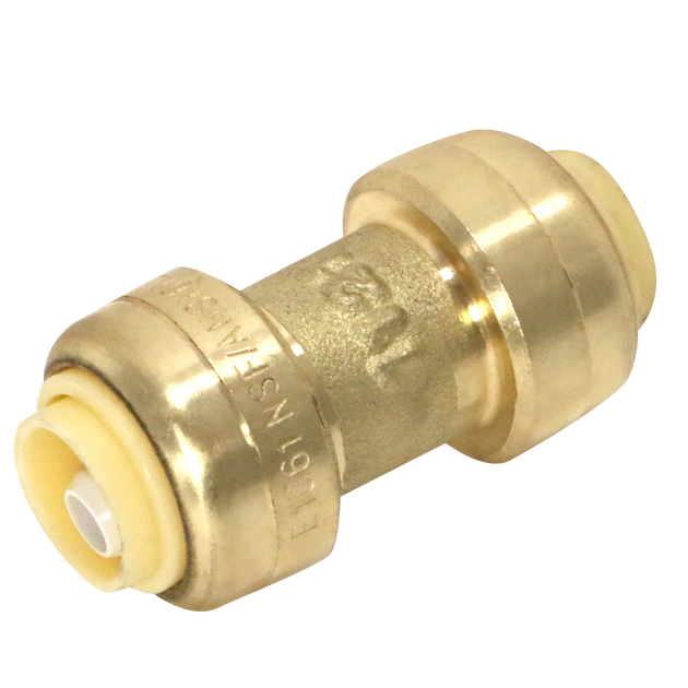 Push-to-Connect 1/4 Inch x 1/4 Inch Coupling
