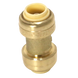 Push-to-Connect 1/4 Inch x 1/4 Inch Coupling