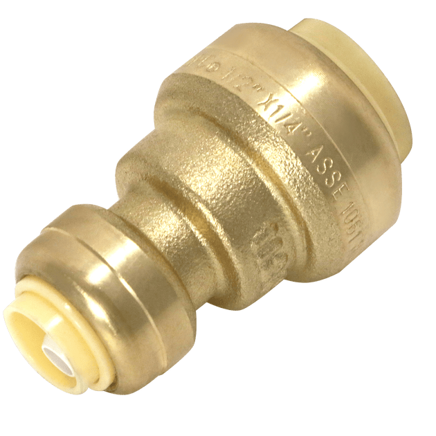 1/2 inch x 1/4 inch Push-to-Connect Reducing Coupling
