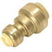1/2 inch x 1/4 inch Push-to-Connect Reducing Coupling