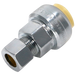 Push-to-Connect 1/2 Inch x 3/8 Inch OD Compression Adapter