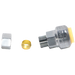 Push-to-Connect 1/2 Inch x 3/8 Inch OD Compression Adapter