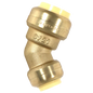 Push Fit 45 Degree Elbow Push to Connect 45 Degree Elbow Measuring 1/2 inch Push Fit 45 Degree Elbow Specifically Push Fit Elbow