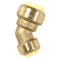 Push Fit 1/2 Inch x 3/4 Inch Push Fit 45 Degree Elbow