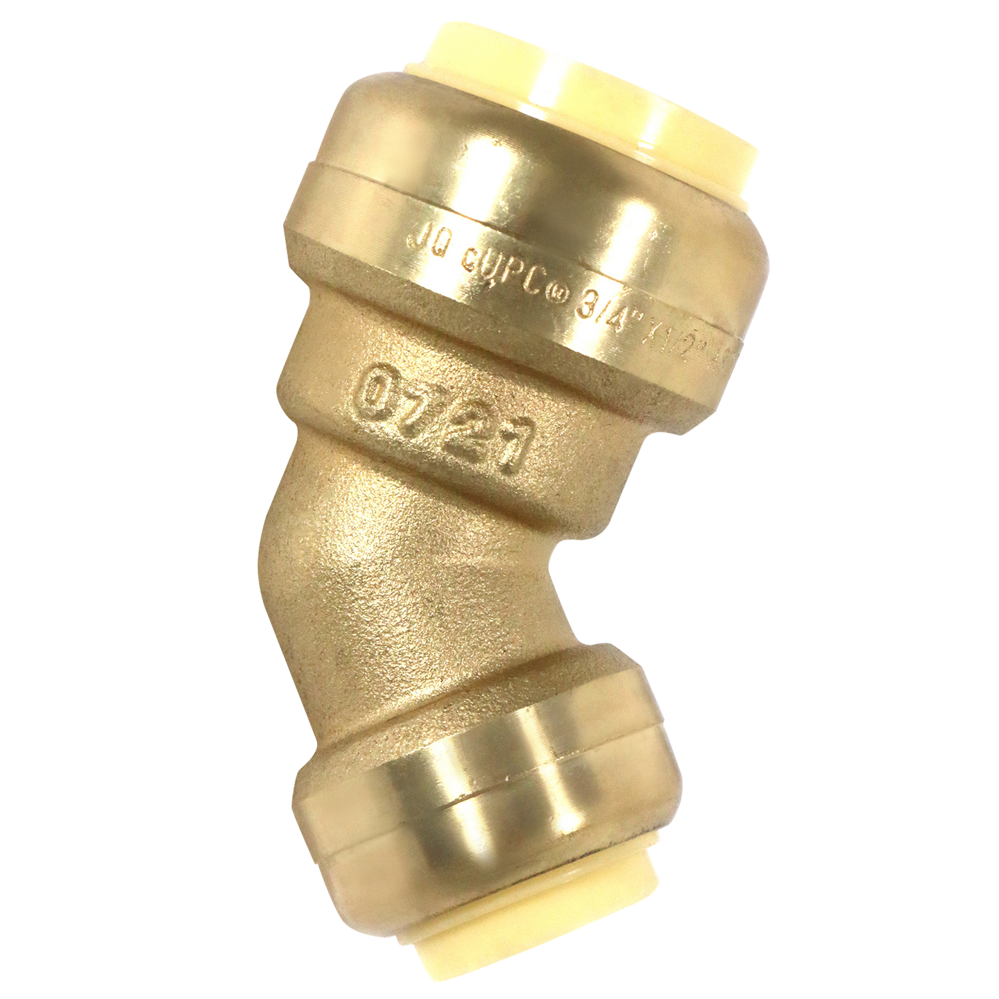 Push Fit 1/2 Inch x 3/4 Inch Push Fit 45 Degree Elbow