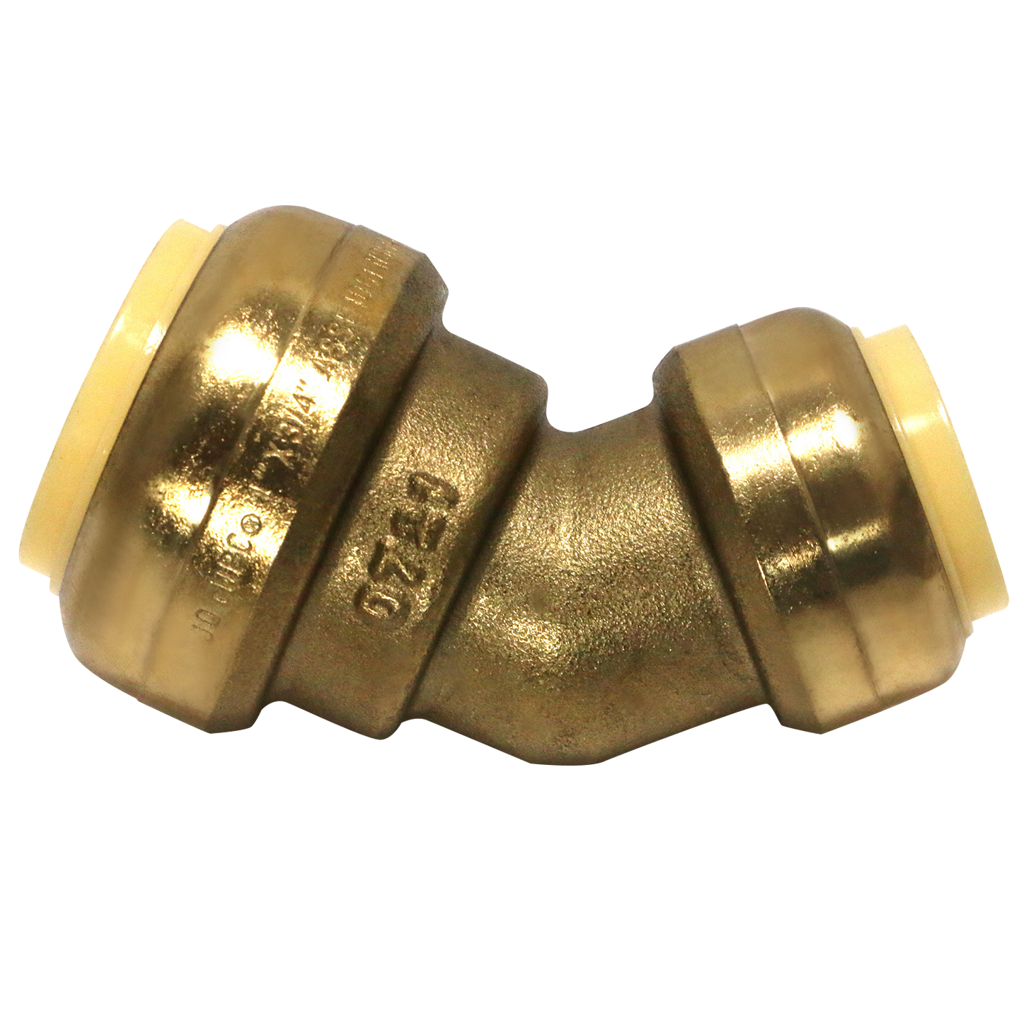 Push Fit 3/4 Inch x 1 Inch Push Fit 45 Degree Elbow