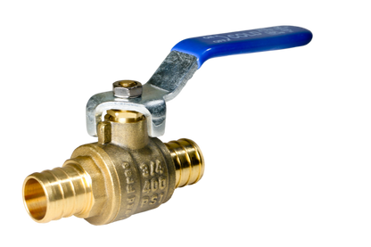  Measuring Pex Barb Crimp 3/4" X 3/4" Ball Valve Hot (Red) Specifically 