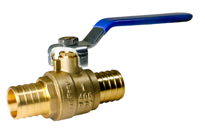  Measuring Pex Barb Crimp 3/4" X 3/4" Ball Valve Hot (Red) Specifically 