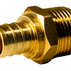 3/4 Inch PEX-B Barb Crimp X 3/4 Inch MALE NPT ADAPTER