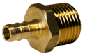 3/8 Inch PEX-B Barb Crimp X 1/2 Inch MALE NPT ADAPTER