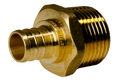 3/4 Inch PEX-B Barb Crimp X 1 Inch MALE NPT ADAPTER