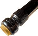 1/2 Inch Push-to-Connect x 3/4 Inch GHT Valves Anti-Siphon Frost Free Sillcock 10 Inch Long,